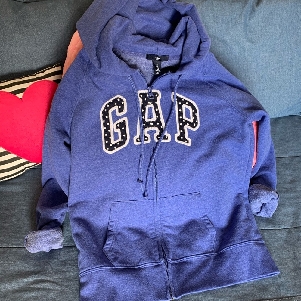 💙 Gap Logo Hoodie Full Zip - Picture 8 of 8